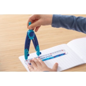 Riglă Pelikan Griffix transparentă, 15 cm, cu două scale5