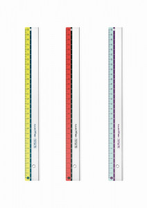 Rigla plastic 30cm My.Pen, disponibil in 3 culori, Herlitz