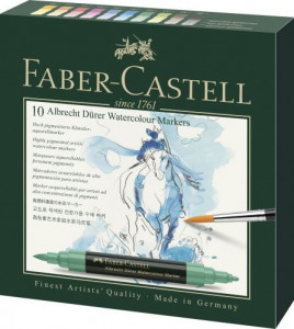 Set 10 markere solubile Faber-castell A.durer