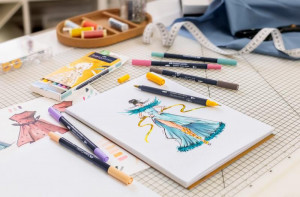Set sketch markere 2 capete Faber-castell goldfaber, 12 buc/set 3