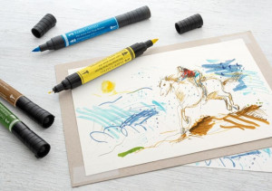 Cutie Pitt Artist Pen Dual marker Faber-Castell, 30 buc5