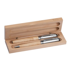 Set de scris din lemn Mark Twain2