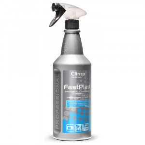 Soluție pentru curățare suprafețe din plastic Clinex Fast Plast, cu pulverizator, 1 litru