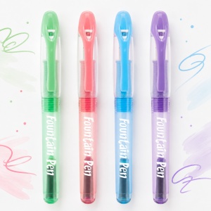 Stilou din plastic Octopus, corp colorat, diverse culori