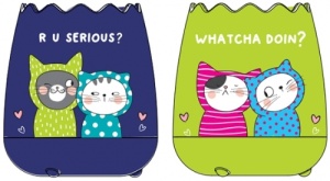 Suport instrumente de scris M&G So many cats, plastic3
