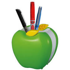 Suport intrumente de scris forma fructe Deli - Img 2