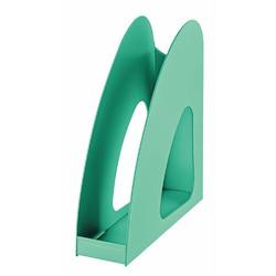 Suport vertical plastic HAN Twin pentru cataloage A4/C4, ideal pentru arhivare și organizare documente.