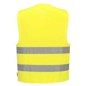 Vestă reflectorizantă Portwest Hi-Vis TWO BAND ES474, 100% poliester, 124 gr/mp2