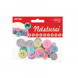 Accesorii craft Daco, Năsturei lemn