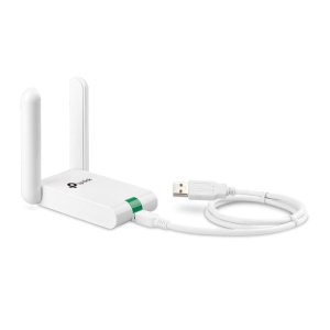 Adaptor wireless TP-Link, N300 HIGH GAIN, USB2.0, 2 antene fixe, Atheros, 2T2R, buton QSS, cablu extensie - Img 7