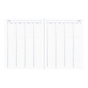 Agendă nedatată Ego Activ, 21 x 27 cm2