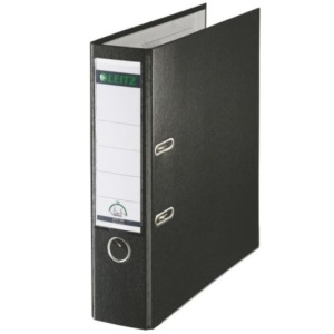 Biblioraft LEITZ 180, PP, partial reciclat, FSC, A4, 80 mm2