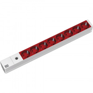 BM IT PDU power strip 8x socket 1U