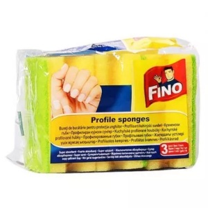 Bureți vase pentru protecția unghiilor Fino, 3buc/set