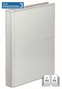 Caiet mecanic cu buzunar Bantex, A4, 4 inele, 50mm,m cotor 65mm