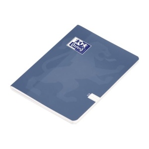 Caiet Oxford A5, 48 file, hârtie Optik 80g/mp, PEFC, copertă plastifiată flexibilă soft touch, margini liniate, colțuri rotunjite, dictando, motiv Touch Trend3