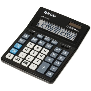 Calculator de birou Eleven CDB1601-BK, 16 digits