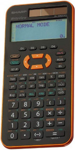 Calculator stiintific, 16 digits, 335 functii, 168x80x14 mm, SHARP EL-W531XGYR, dual power