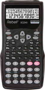 Calculator științific Rebell , 12 digits, 240 funcții, 155 x 70 x 18 mm