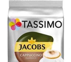 Capsule cu cafea Jacobs Tassimo capucino classico - 5 capsule - 260gr/pachet