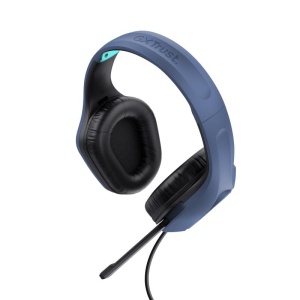 Casti cu fir Trust GXT 415B Zirox albast - Img 5
