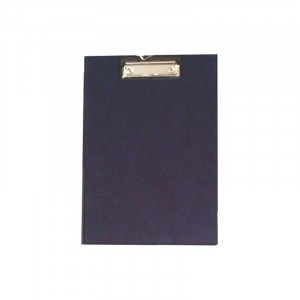 Clipboard dublu CNX A4 negru, carton plastifiat, cu clemă – suport eficient pentru documente multiple