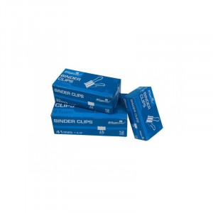 CLIPS METALIC, OFFICE COVER DIMENSIUNI 32MM, SET 12 - Img 3