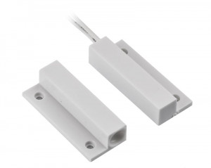 Contact magnetic ND-MC13S-W-10, culoare alba, material plastic, montare aparenta, interspatiu: 20mm,