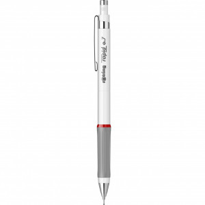 Creion mecanic Rotring Rapid White, vârf 0.7 mm
