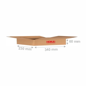Cutie carton dreaptă 360 GR CO3 (340x230x60 mm)