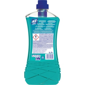 Detergent pentru pardoseli fără clor Ace Talc&Mosc Alb, 1L2