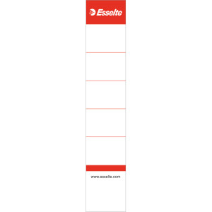 Etichete interschimbabile biblioraft Esselte, 50 mm, 10 buc/set