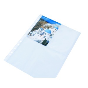 Filă protecție fotografii Donau, A4, 60 microni, 10 buc/set, pentru 8 fotografii2