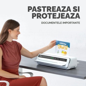 Folie laminat Fellowes, A4, 80 microni, 100 buc/top7