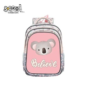 Ghiozdan 3D BELIEVE - S-COOL, 38x35x20 cm