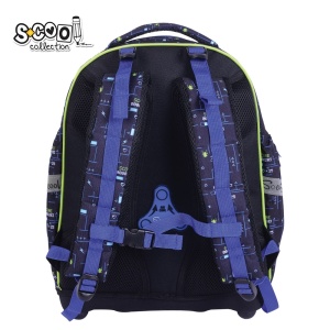 Ghiozdan anatomic GAMER - S-COOL, 39x33x18 cm - Img 3