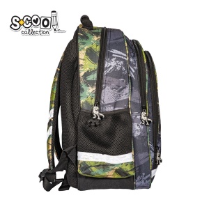 Ghiozdan ergonomic DINO - S-COOL, 40.5x29x13.5 cm3