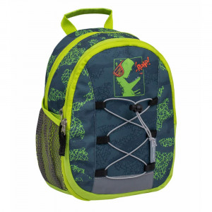 Ghiozdan Herlitz Mini Kiddy, dimensiune 23 x 20 x 9 + 6 cm, motiv Roaar