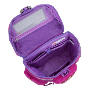 Ghiozdan școală Explorer + sac sport, LEGO Core Line - design roz Friends Cupcake - Img 2