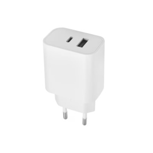 Incarcator retea, MaXlife, Incarcare rapida, BSB-C + port USB, 20 W, MXTC-06, Alb - Img 2