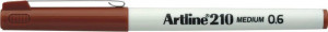 Liner Artline 210, vârf fetru 0.6mm