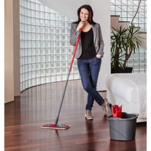 Mop plat cu maner telescopic Vileda Ultramax - Img 4