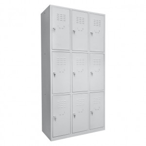 NEST B803 • Vestiar 3x3 "MAXI" 890x450x1800LxlxH (mm) / Dimensiuni exterioare