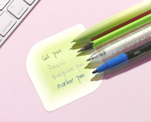 Notes autoadeziv Nusign Deli, gradient, diverse forme culori5