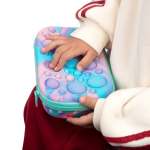 Penar cu fermoar ZIPIT Bubble Top Storage Box - Pastel Melt5