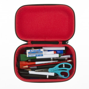 Penar cu fermoar, ZIPIT Color In Storage box - Small Flowers - Img 6