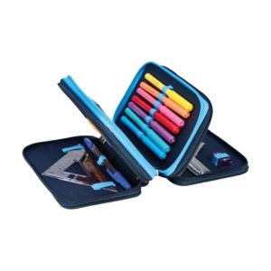 Penar echipat Herlitz, 31 piese, 3 compartimente, motiv Cosmic Explorer7