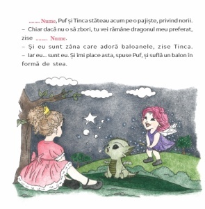 Carte personalizată cu poza și numele fetiței – Prințesa ... și Dragonul care nu știa să zboare10
