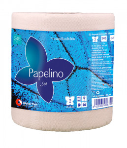 Prosoape hârtie rolă,, 2200 g, 300m Papelino Soft