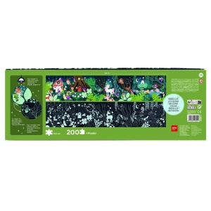 Puzzle Glow in the Dark – Magic Forest, 200 piese2